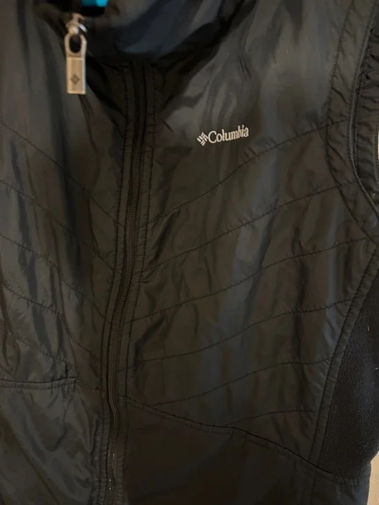 Columbia Black Quilted Shell Vest - Picture 3 of 4